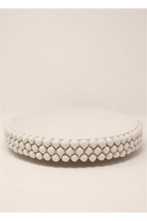 centrotavola pigna L'Oasi ceramiche | CENTROTAVOLA26BIANCO